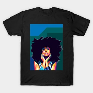 Erykah Badu Wpap Art T-Shirt